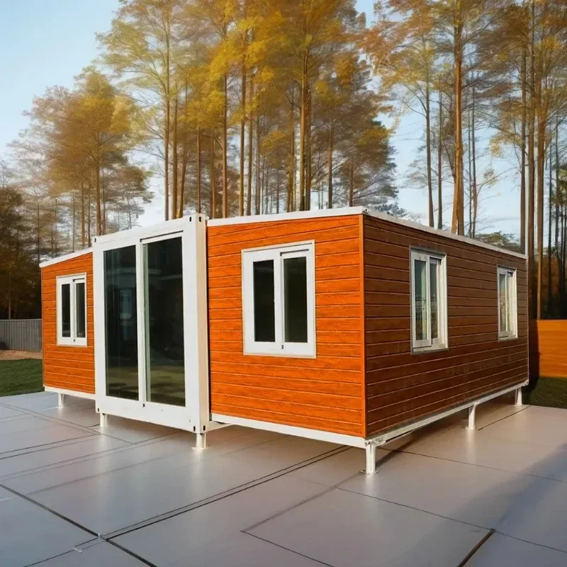 Sheds Storage Garden Room Mobile Living Container House 2 Bedrooms Luxury 40ft 20ft Movable Foldable Expandable Prefab Tiny Home