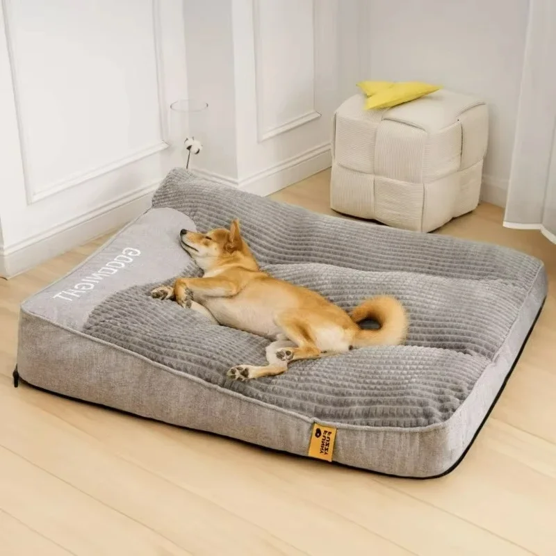 Kennel Winter Warm Golden Retriever Medium and Large Dog Pet Four Seasons Universal Sleeping Pad Super Thick Pet Accessories