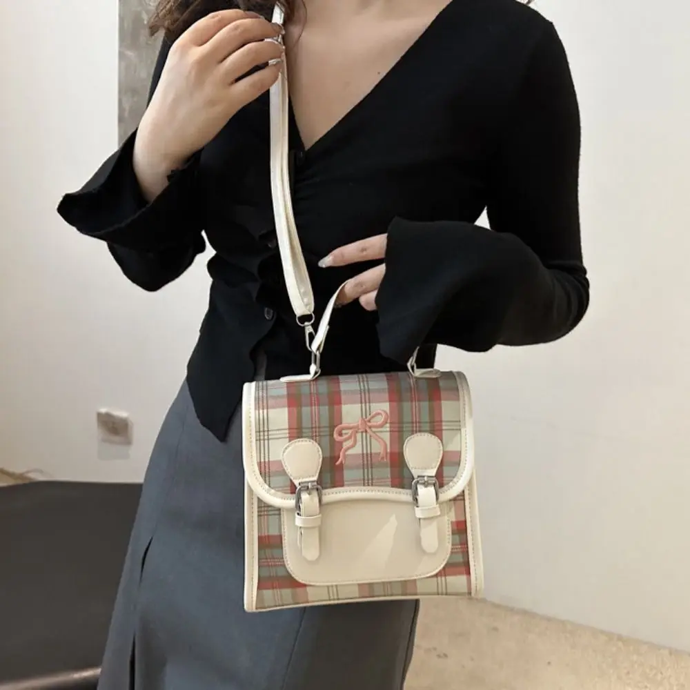 الكورية نمط بو كلية نمط حقيبة الظهر منقوشة حقيبة كتف شبكة القوس حقيبة الظهر حقيبة يد المراهقين حقيبة مدرسية الطلاب