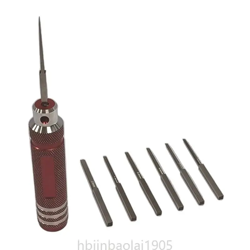 E74E Resincarved Scriber Line Hobbycutting Toolsels Tool с 0,1-2,0 мм 7 нотф