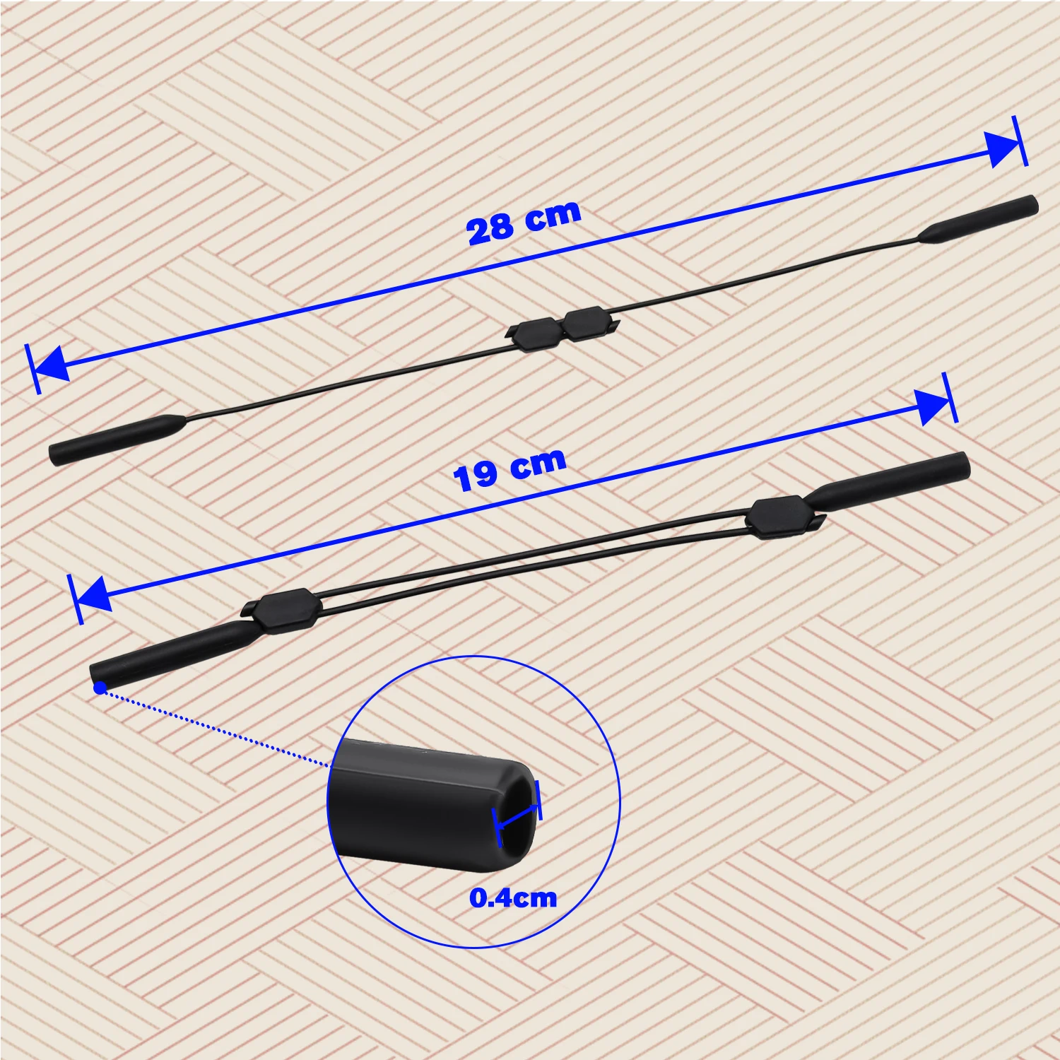조절 가능한 선글라스 넥 스트랩 코드 미끄럼 방지 스트 - Sunglass Retainer Cord 리뷰 및 가격