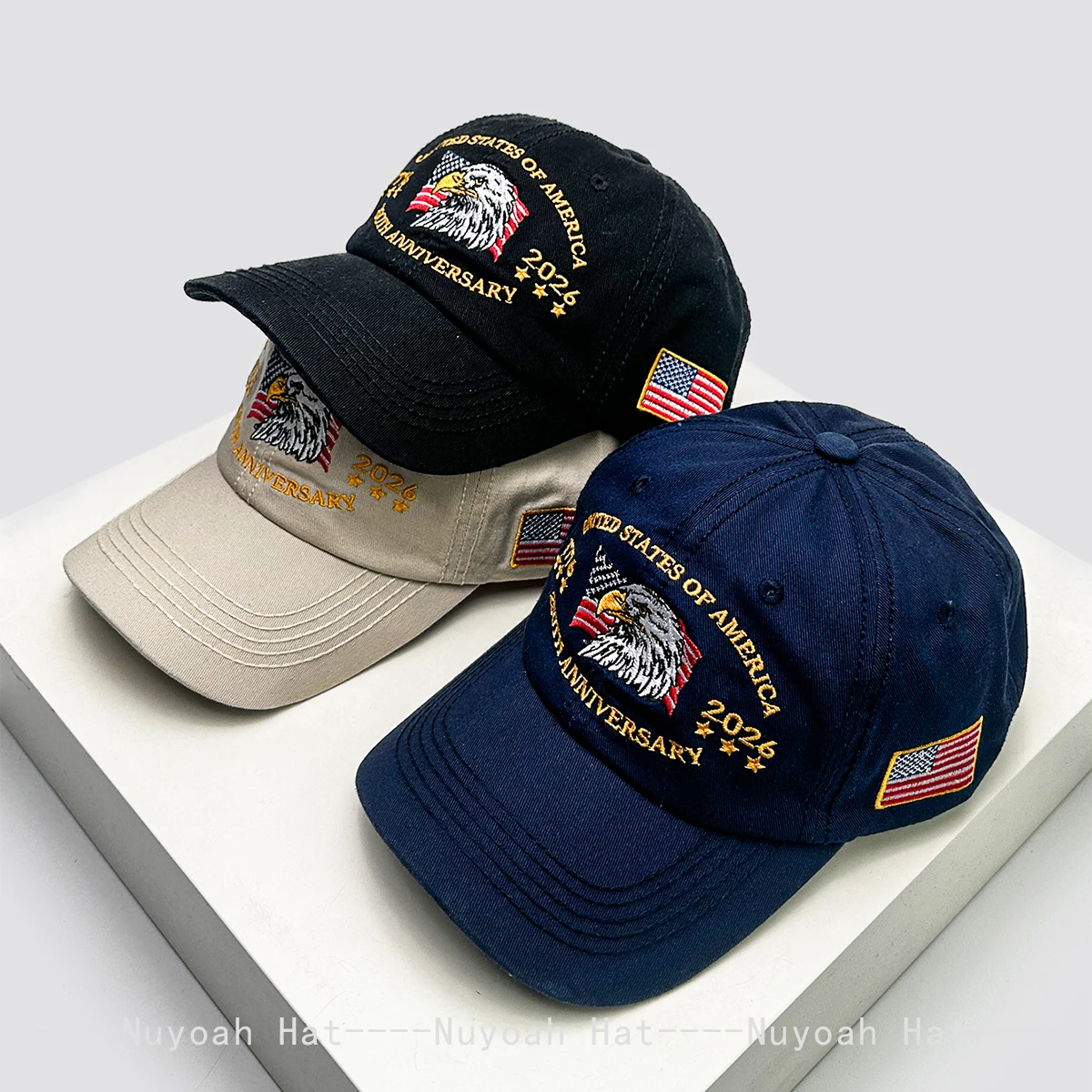

New Men Women Retro Embroidered American Eagle Letters Baseball Hats Sunshade American Versatile Personal Peaked Caps Fashion