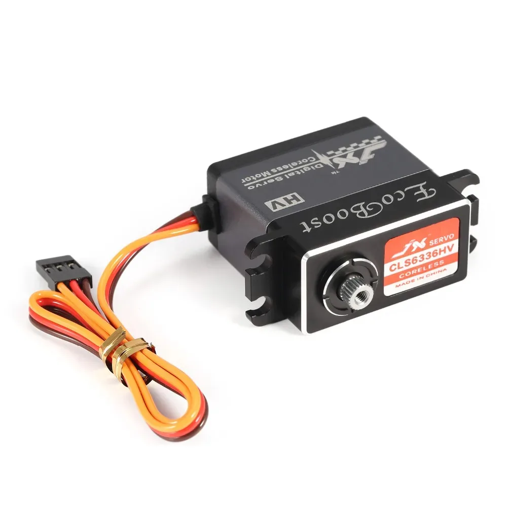 JX CLS6336HV 35KG 6-7.4V High Voltage Metal Gear Aluminium Shell Digital Coreless Servo for 1/8 RC Car & 2000mm Fixed-Wing Plane