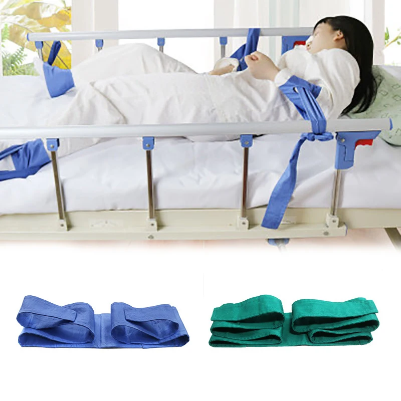 Manic Patient Limbs Fixed Restraint Seat Belt Elderly Patient Hospital Cotton Hands Feet Wrists Safety Restraint Care Supplies