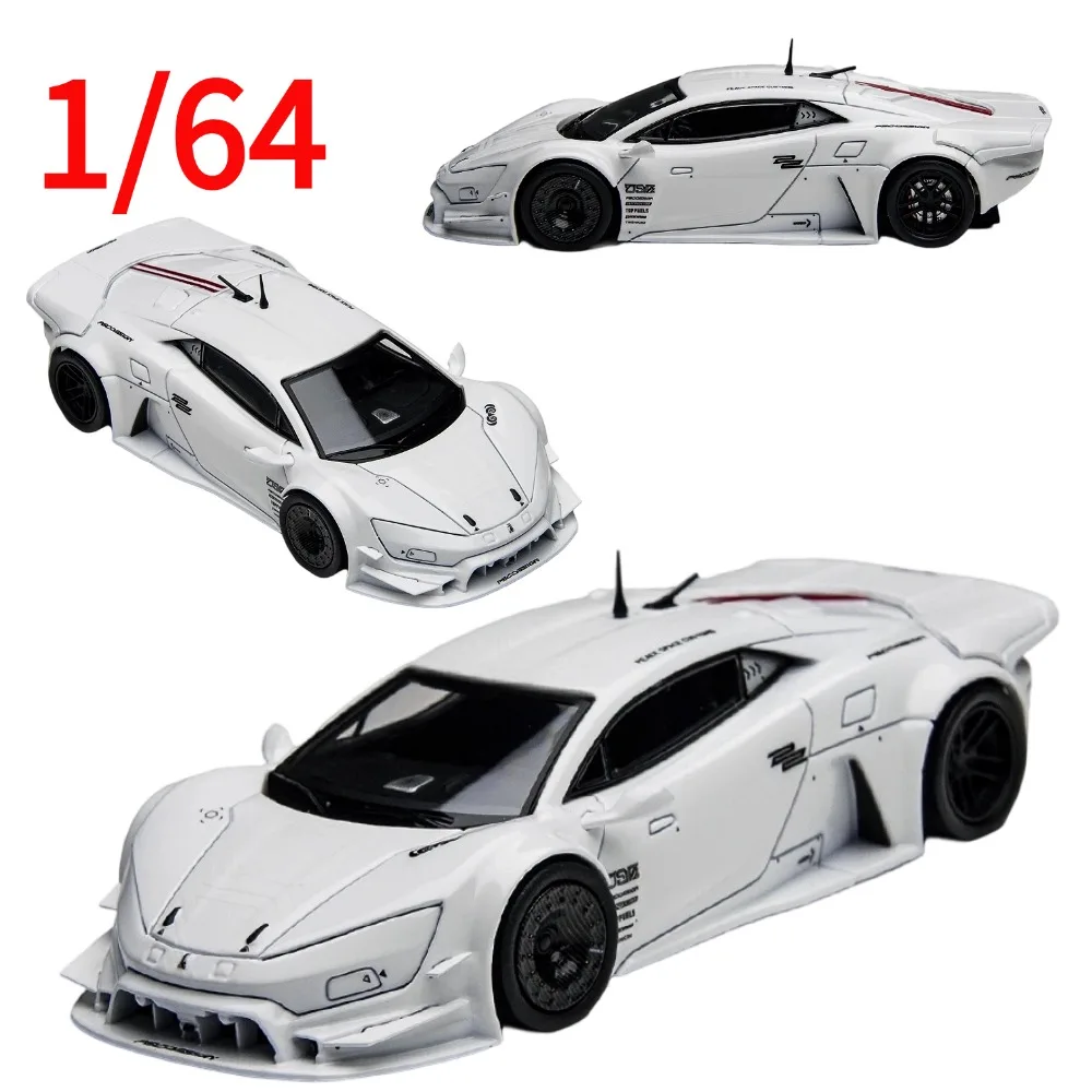 timemicro-psc-diecast-1-64-scale-rage-co-branded-yangwang-u9-black-white-alloy-car-model-collectible-toys-boys-gift