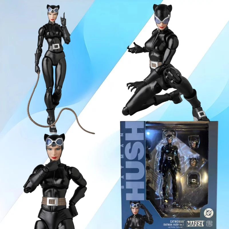 

[48Hours Shipping] 100% Official Genuine Medicom MAFEX Comic Edition Silent Catwoman Activating Doll Model Toy Collection Gifts