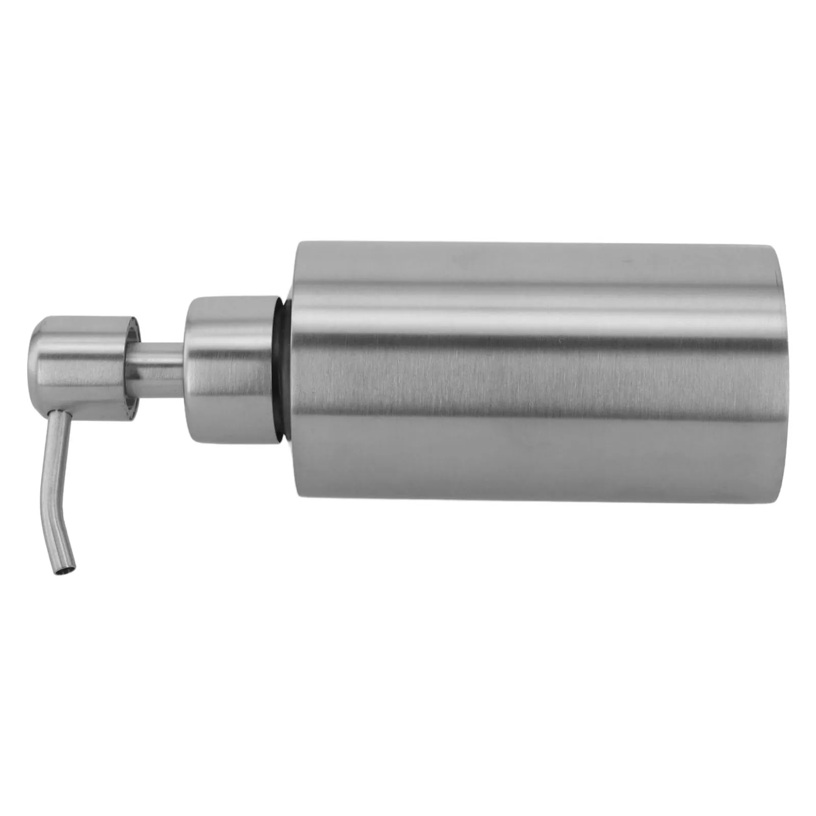 

Экологичный дозатор для мыла из нержавеющей стали 304 для ванной комнаты, с легким помповым механизмом для многоразового использования геля для душа или шампуня