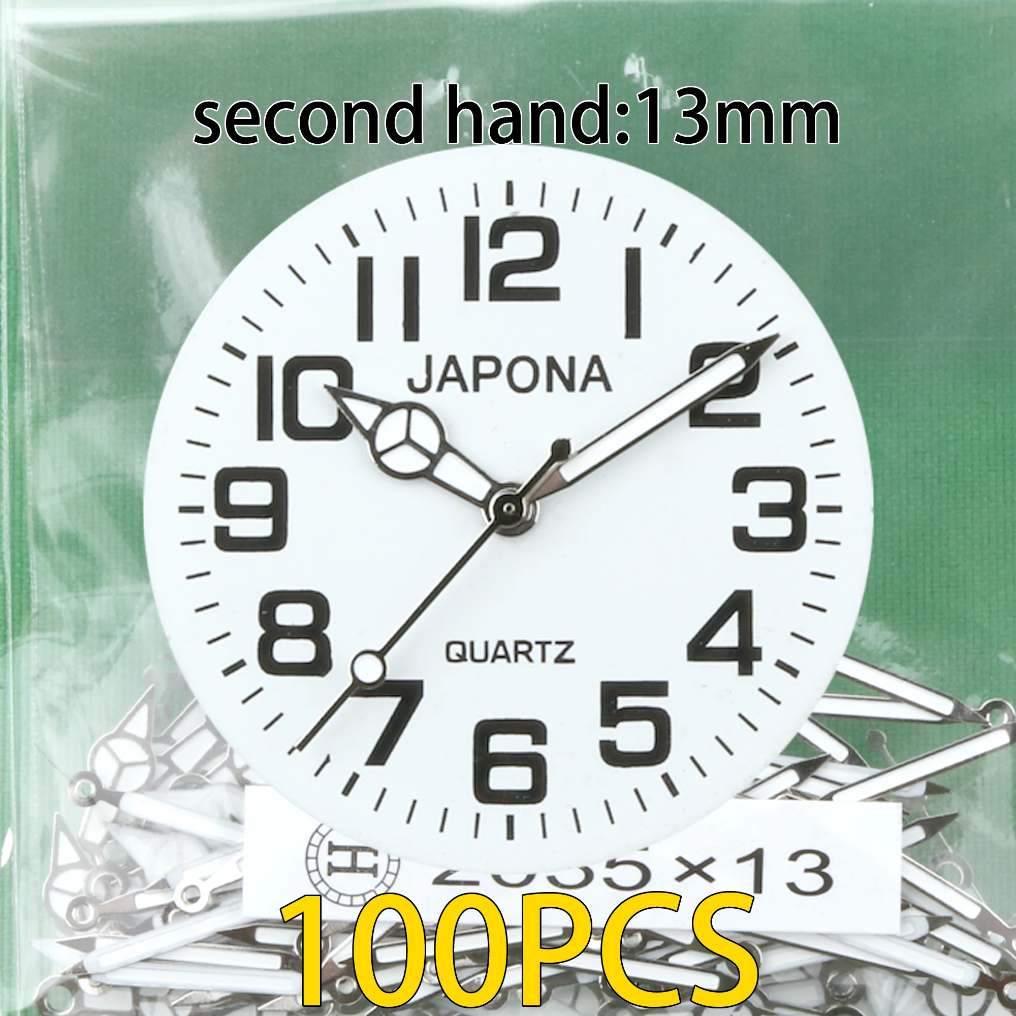 100 sets watch hands white Watch hand Watch pointer 2035 hands PC21 hands sl68 hands VH31 hands 2115 hands VJ42 hands 2315 hands