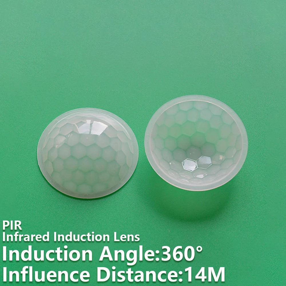 Fresnel lens Infrared induction 360° induction angle 14M distance PIR lens high sensitivity Infrared sensing of human body