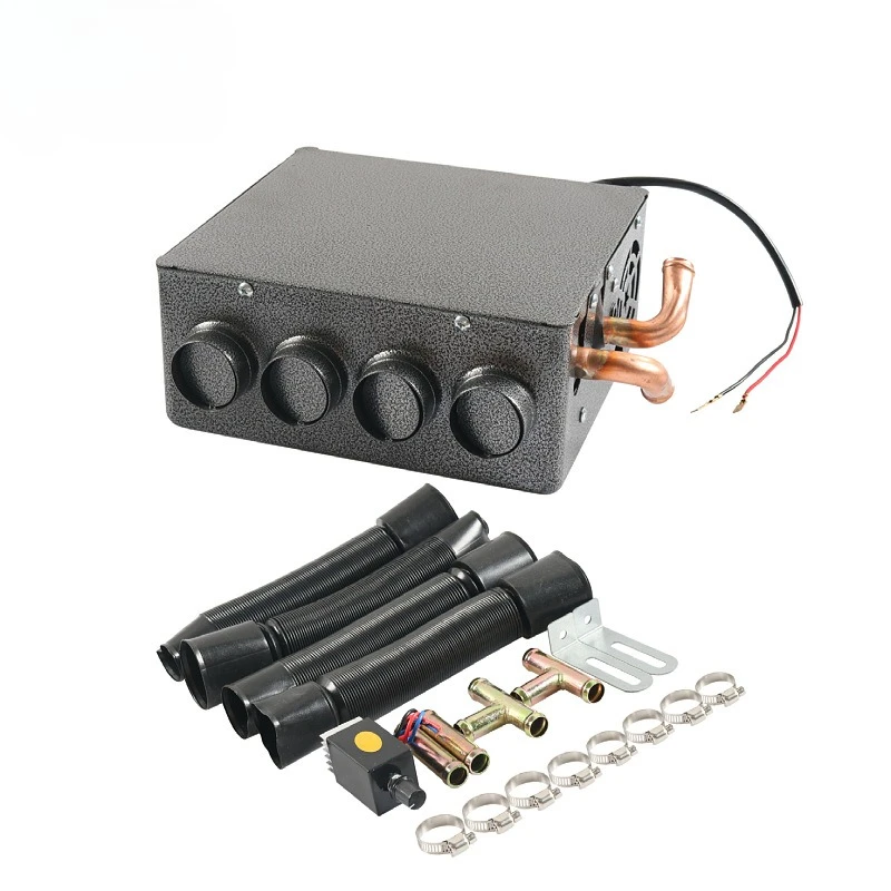 

Car heater Car heater Large truck excavator Van 12v four-hole car heater set