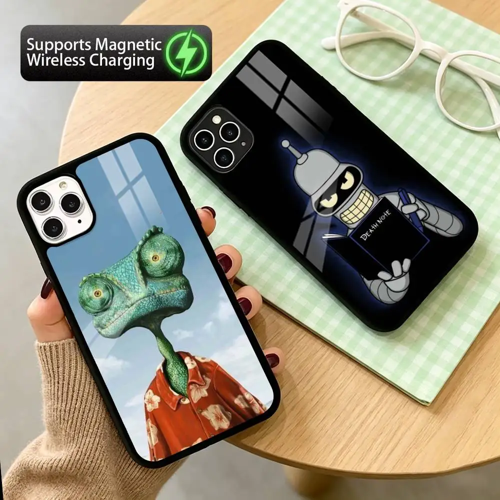 Cute Axolotl  Phone Case For iPhone17,16,15,14,13Plus,Pro Compatible with magnetic wireless charging