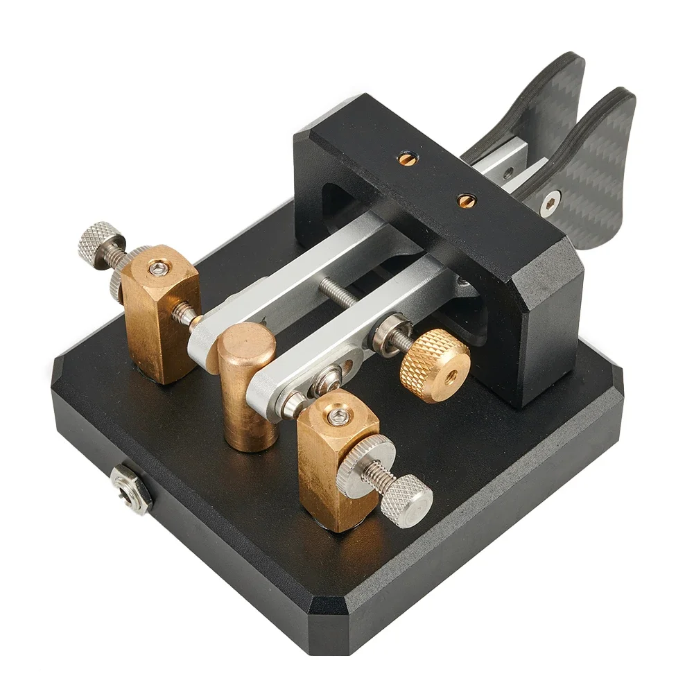 Automatic Shortwave CW Transmitter For Morse Dual-Paddle Telegraph Key CW Key Dual 3.5mm Audio Interface With 1m Cable