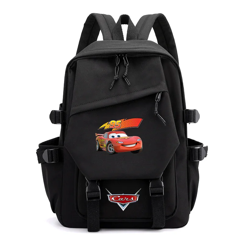 Disney Pixar Cars Lightning McQueen Girls Kids School Book Bags Women Bagpack Teenagers Travel Backpack Mochila Escolar