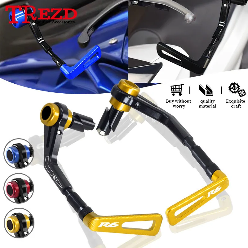 

2024 High Quality Brake Rod Protection For YZF-R6 YZF-R7 YZF R6 R7 Motorcycle CNC Brake Clutch Hand Guard Handlebar Grip r6 r7