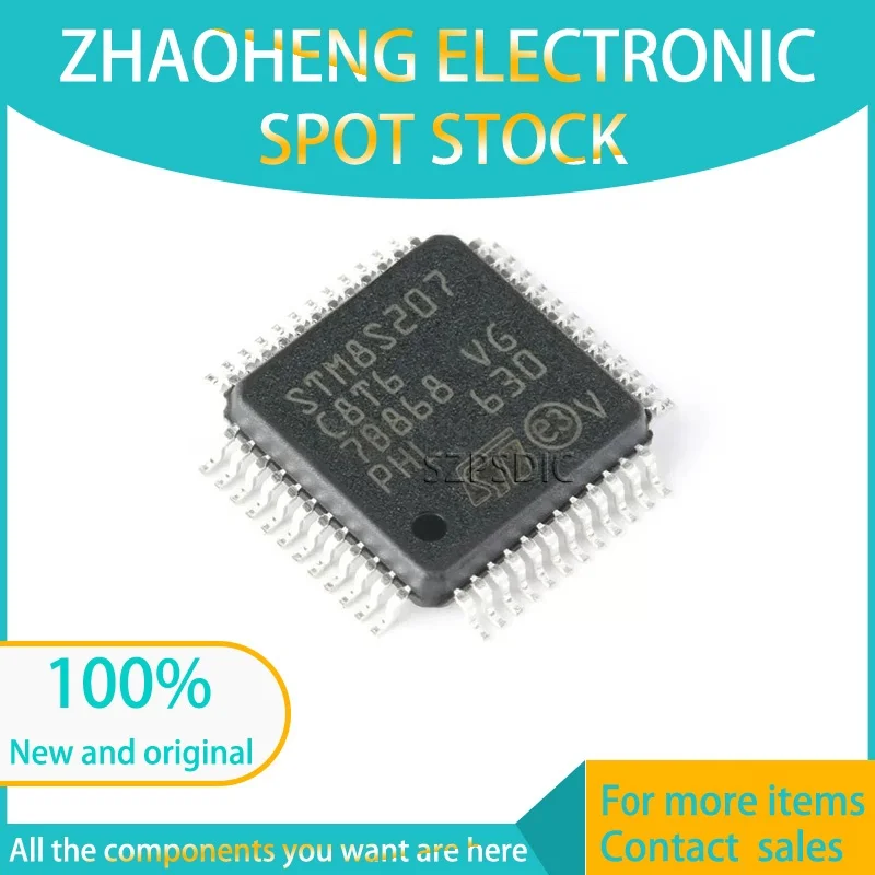 STM8S207C8T6 LQFP-4…