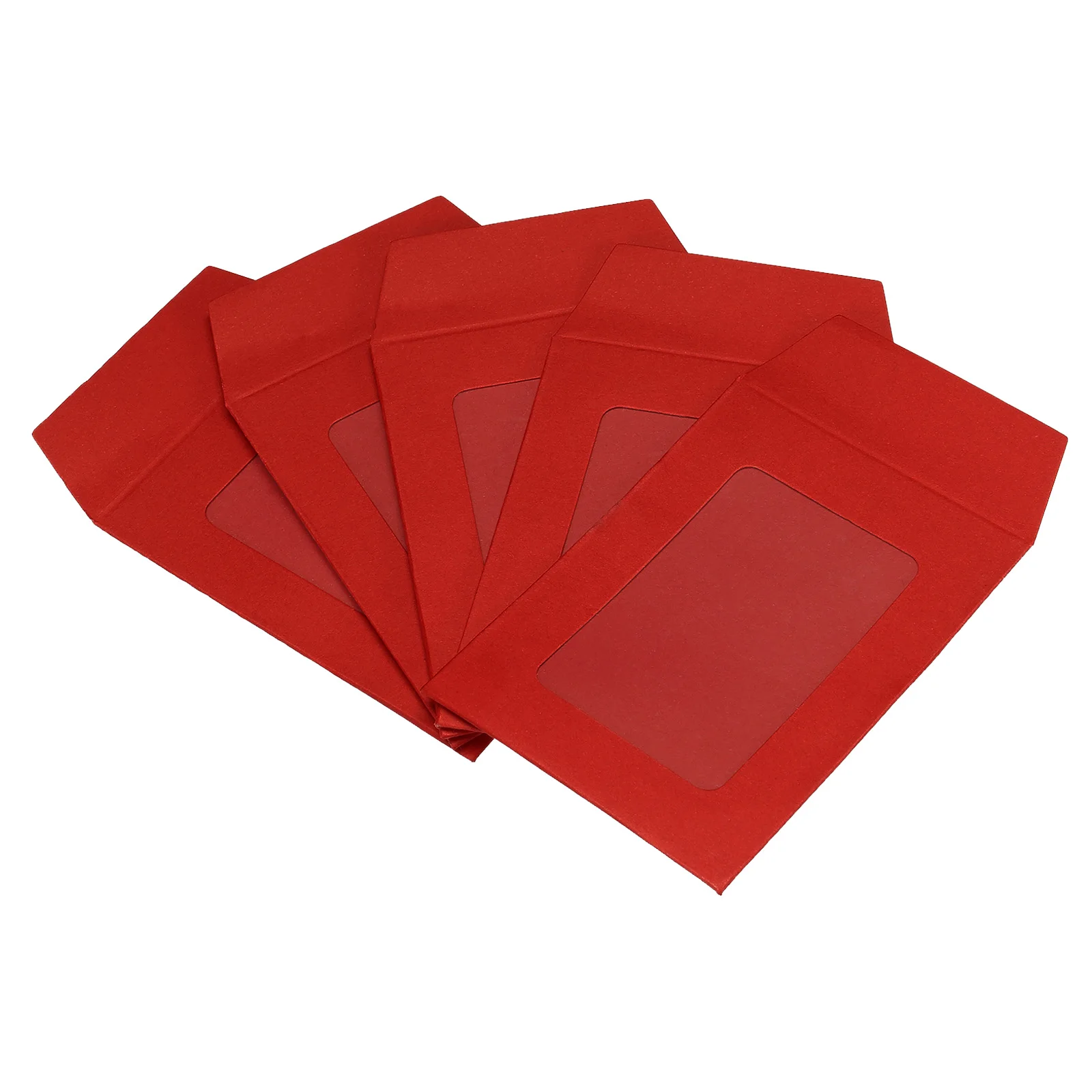 

10Pcs 3'' Clear Single Sided Full Face Window Envelopes for Mailing Statement Photos Catalogs
