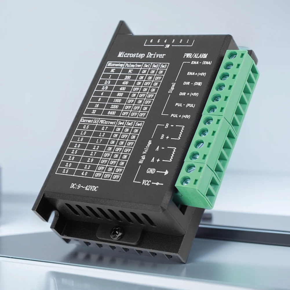 TB6600 Microstep موتور سائق DC9-40V محرك متدرج وحدة تحكم باستخدام الحاسب الآلي 32 قطعة ل Nema 42/57/86 محرك متدرج #3