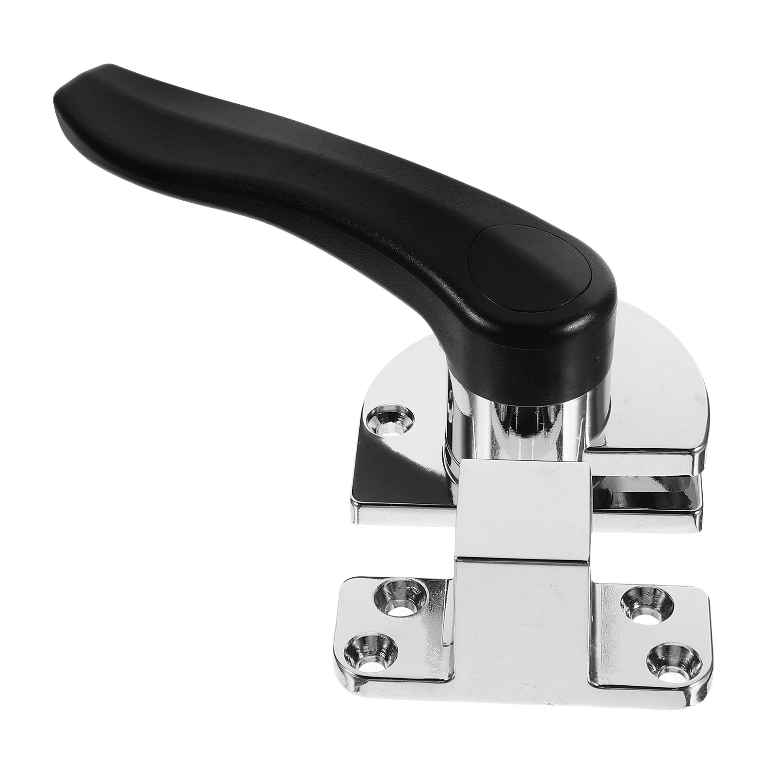 1Set Kunci Pintu Freezer Tugas Berat, Pegangan Kunci Logam Paduan Seng Tahan Lama untuk Pengganti Pintu Pendingin Peralatan Dapur