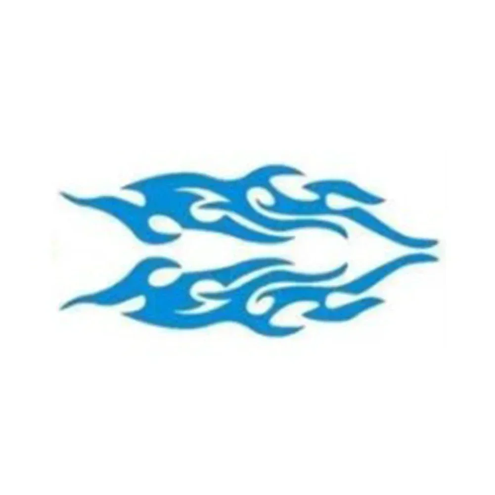 MTB Bike Sticker DIY Flame  Waterproof Scratch-Resistant Protect Frame Sticker Road Bicycle Paster Guard Cover Accessories