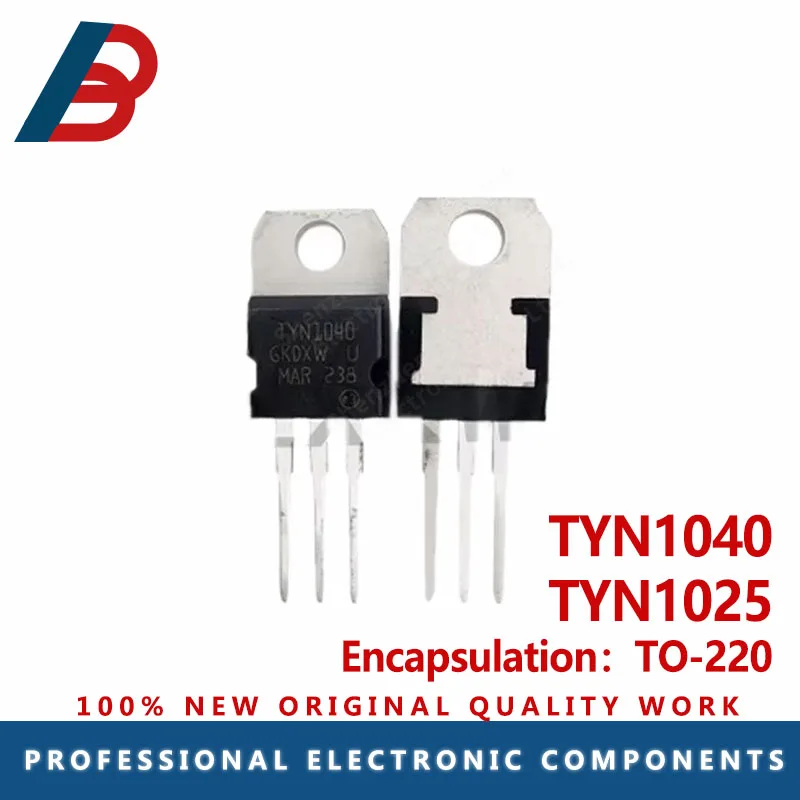 10/PCS TYN1025  TYN1040 TO-220 Unidirectional thyristor In Stock