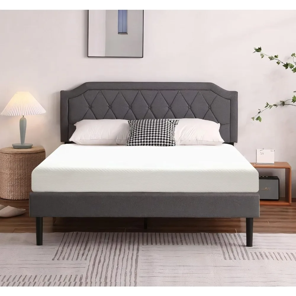 

Twin Size 6-Inch, Cooling Gel Memory Foam Mattress, Medium Firm, Cool Sleep and Pressure Relief, CertiPUR-US Certified