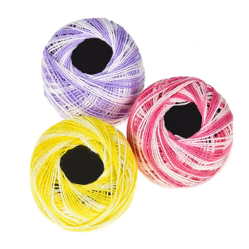 16 Colors Cross Stitch Thread Embroidery Sewing Thread Diy Hand-Knitted Patch Thread Sewing Supplies Handcraft