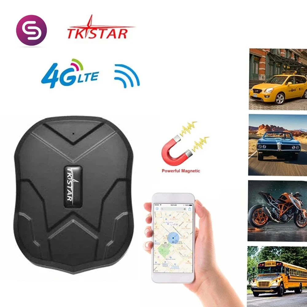 GPS Tracker Car TKSTAR TK905 2G 4G Magnet 5000mAh 90 Days Standby  GPS Tracker GPS Locator Waterproof Vehicle Free APP