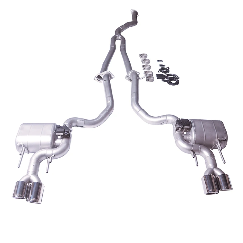 

For 2015-2018 Automotive Performance Catback Exhaust System SUS304 Lexus RC200T RC300T 2.0T With Stainless Steel Muffler Tip