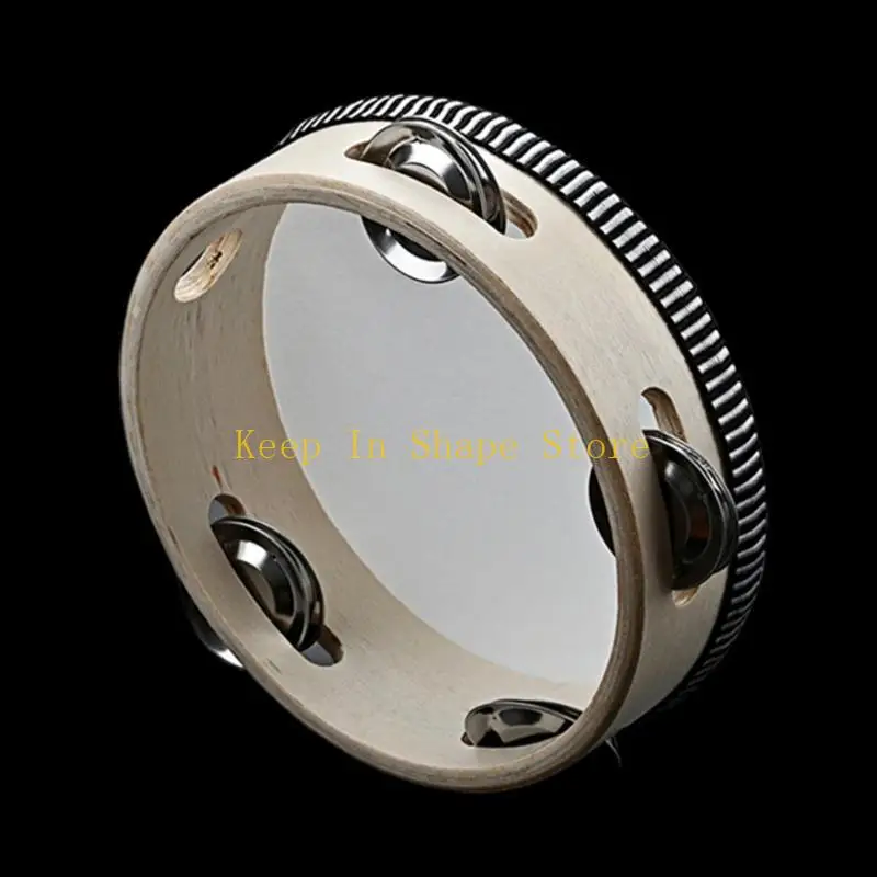Tambourinas U1JC para adultos y niños Drum Tamborine Instrumentos musicales tamborina