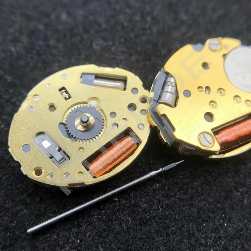 Parti dell'orologio Movimento al quarzo importato dal Giappone 5Y20 Accessori per la riparazione dell'orologio a 2 lancette in oro con batteria e stelo Qualità stabile