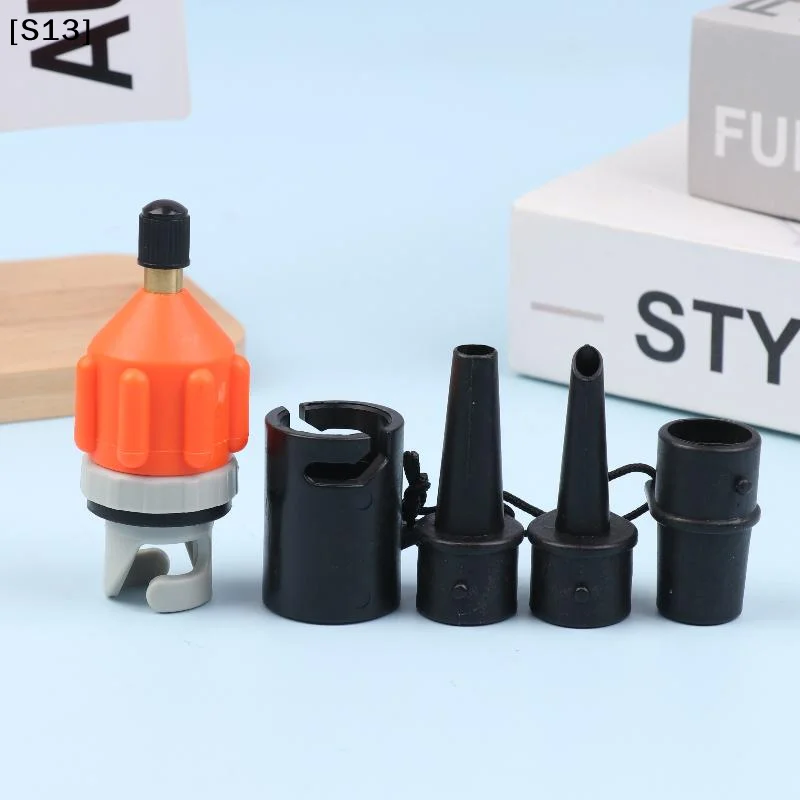 Air Valve Adaptor For SUP Board Inflatable Pump Adapter Paddle Boat Kayak Air Valve Pump Tire Air Connector Combo Kit[Q]Q@