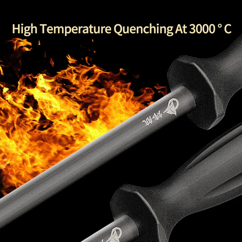 

Heavy Duty & Rustproof | 17" Professional Honing Steel - Commercial-Grade Sharpening Rod for Chef & Butcher Knives