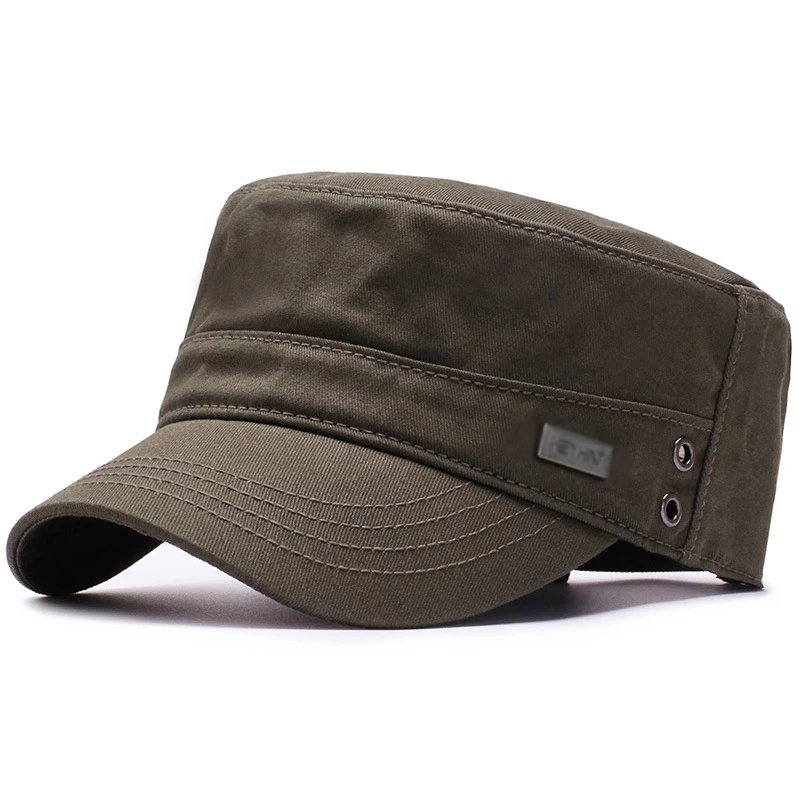 Men's Simple Cotton Peaked Baseball Cap