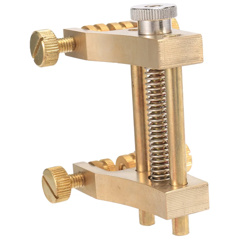 

FRLI-yViolin Edge Cracks Fixture Clamp Viola Cello Making Luthier Repair Tool Adjustable Double Guide