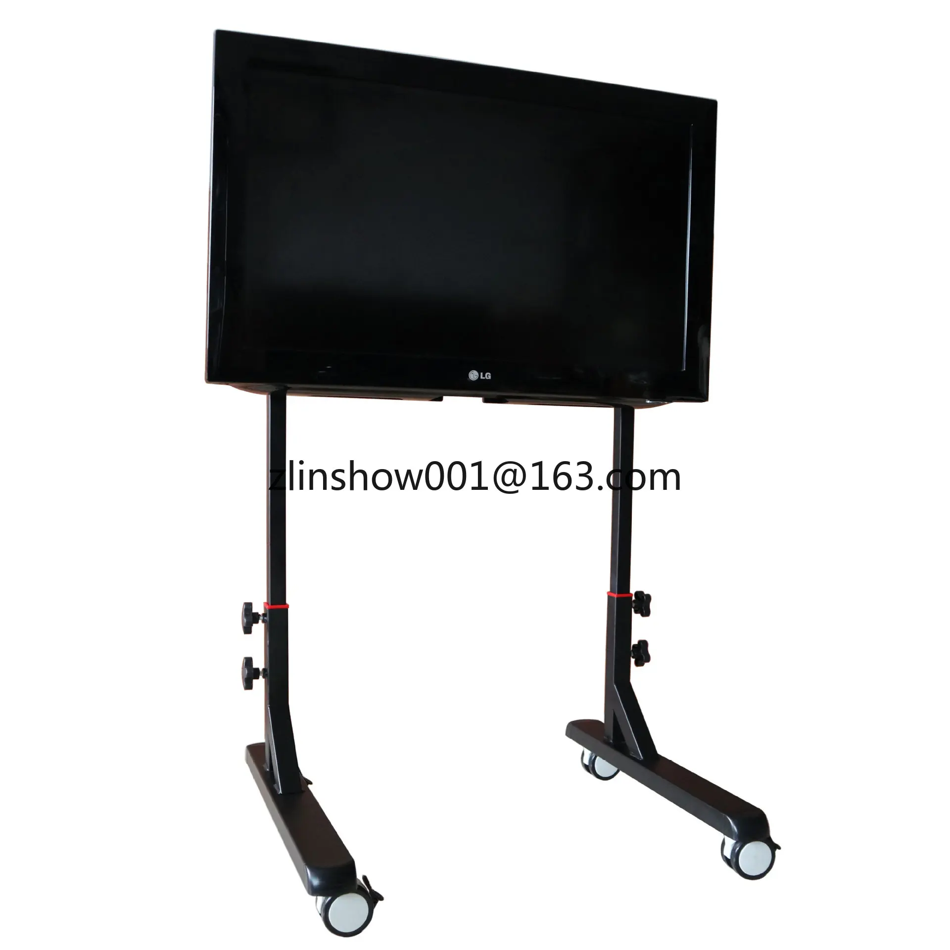 Supports up to 55-Inch LCD Computer Monitor TV Traversing Carriage Floor Lifting Adjustable