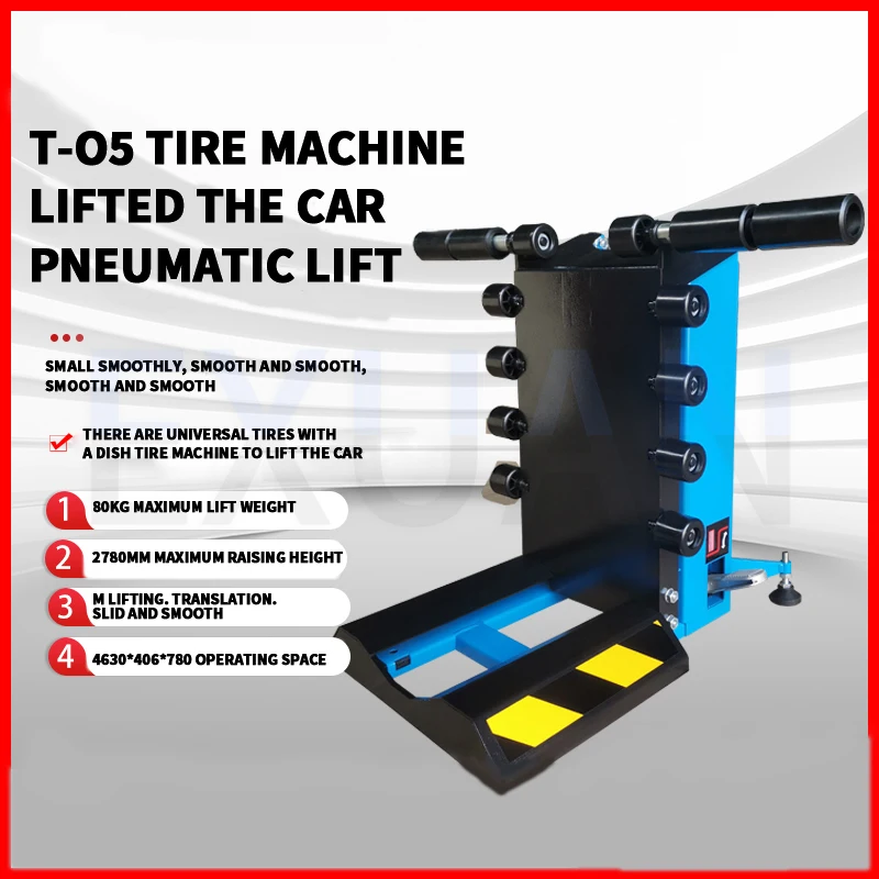 Automobile Tire Balancing Machine Tire Trailer Tyre Lifting Jack Tire Balancing Machine Upper Tire Machine Pneumatic Tire Lifter