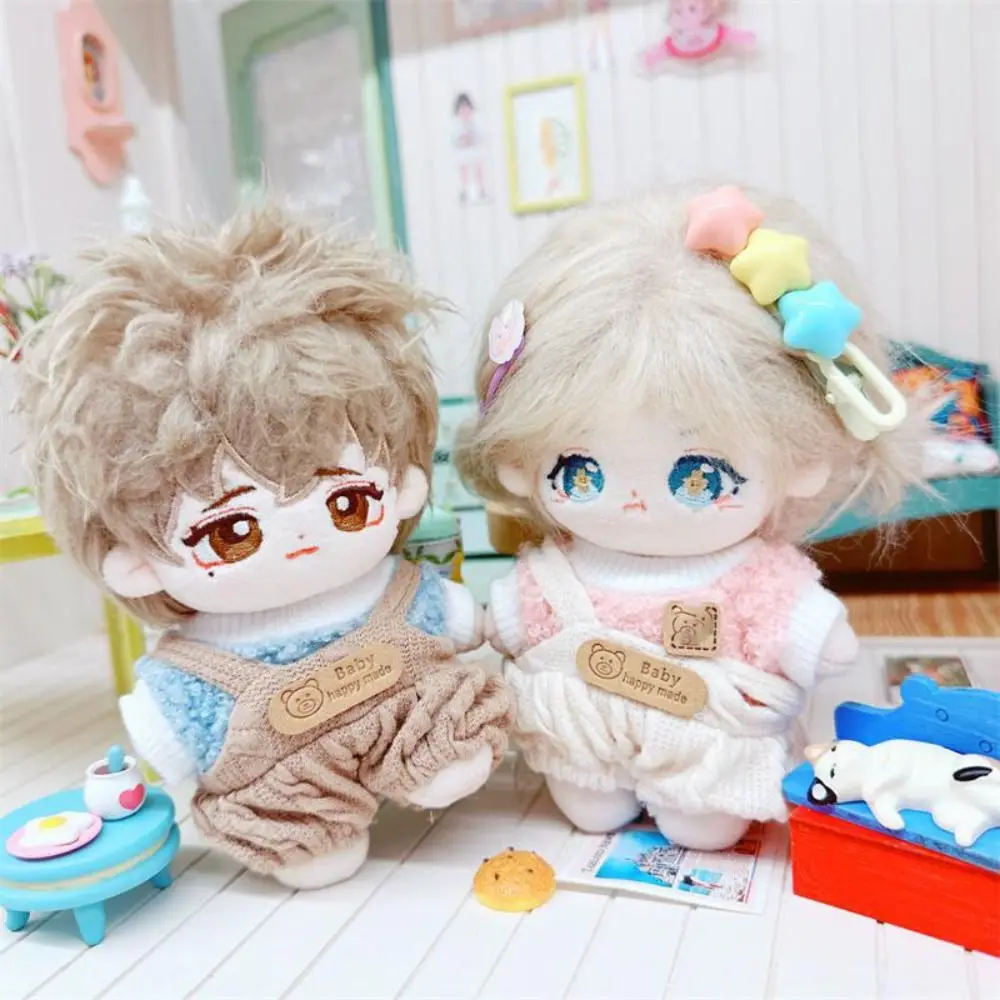 Cute Doll T-shirt Clothes High Quality Candy Color Mini Mini Clothes Suits Dolls Toys Accessories 10cm Cotton Doll