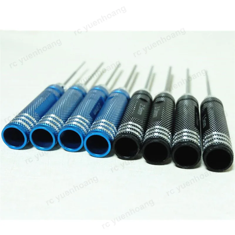 1.5mm/2.0mm/2.5mm/3.0mm High-speed Steel Hexagon Socket Screwdriver for RC Airplane Model Repairing Screw Driver Tools Kit