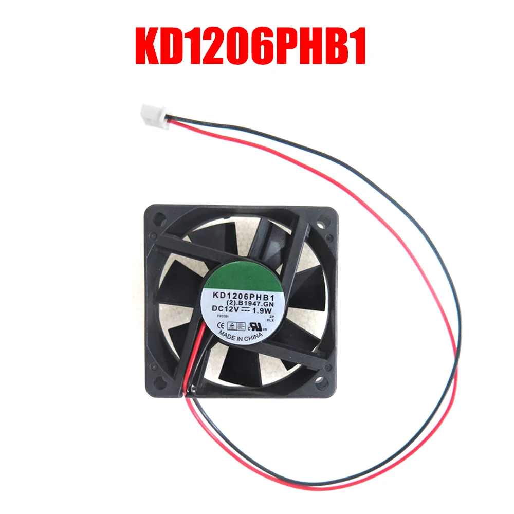 

Вентилятор охлаждения для SUNON KD1206PHB1 DC12V 1,9 Вт 6 см 2PIN новый