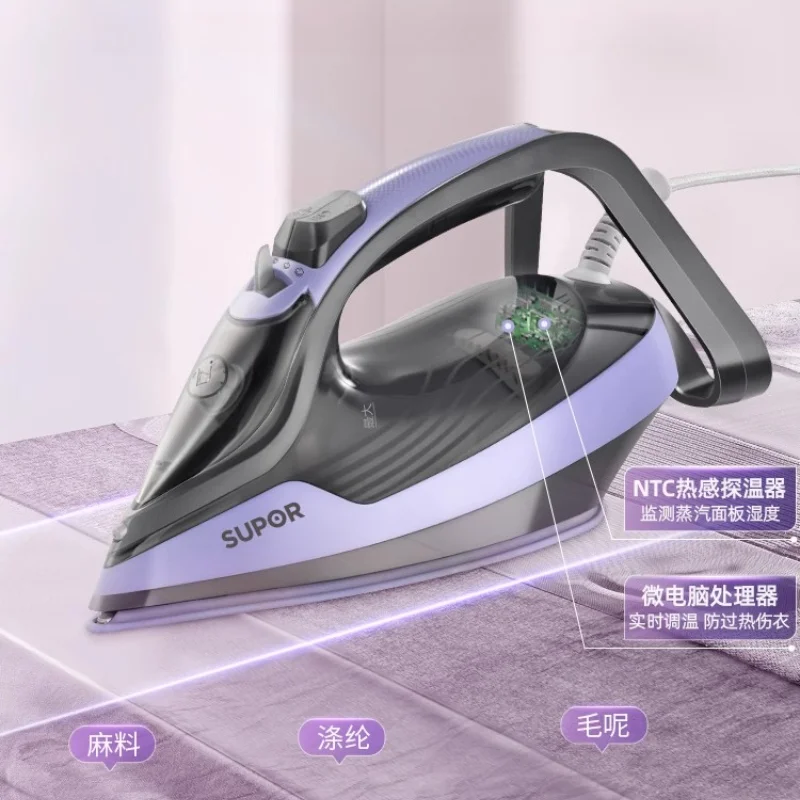 Compact Vintage-Style High-Power Steam Iron for Home & Tailor Shop Professional Clothing Ironing