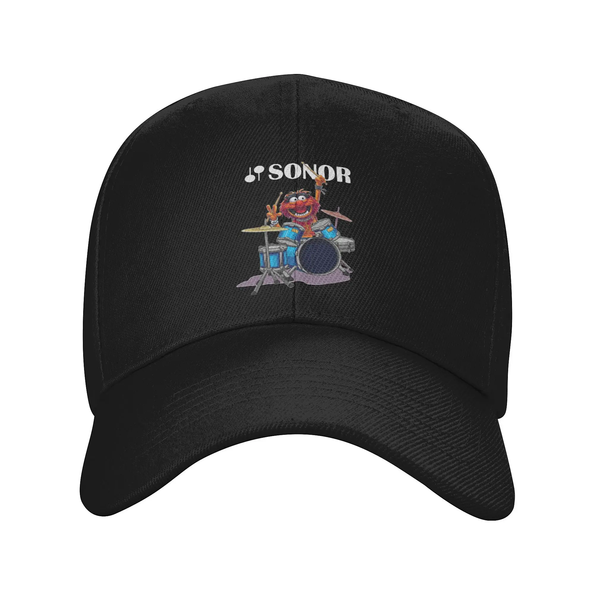 Animal Drummer The Muppets Show Baseball Caps Men Women Fashion Sun Caps Hats Breathable Snapback Caps Sun Caps Summer Hat