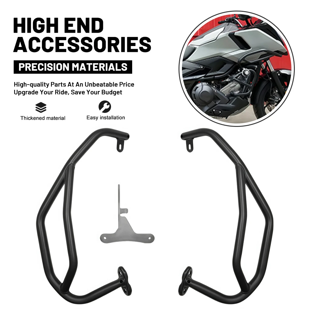Motorcyel Upper&Down Engine Guards Frame Protector Durable Raw Material Suitable For Honda NC750X NC 750XDS 2025-2026