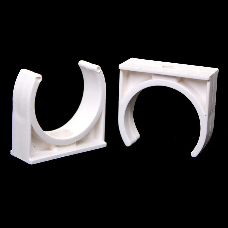 10 stücke PVC Rohr Fittings Rohr Schellen 16 20 25 32 Rohr Klemmen Etc. PVC Rohr Fittings Rohr Yards Gezwungen Yards