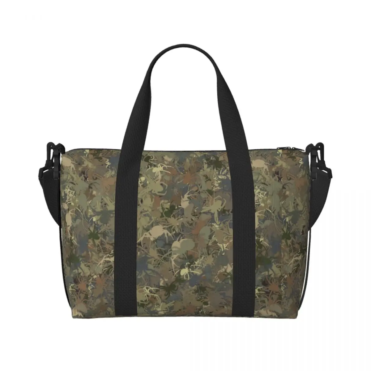 

Custom Large Action Spiders Comics Tote Bag for Women Shopping Shoulder Gym Beach Travel Bag