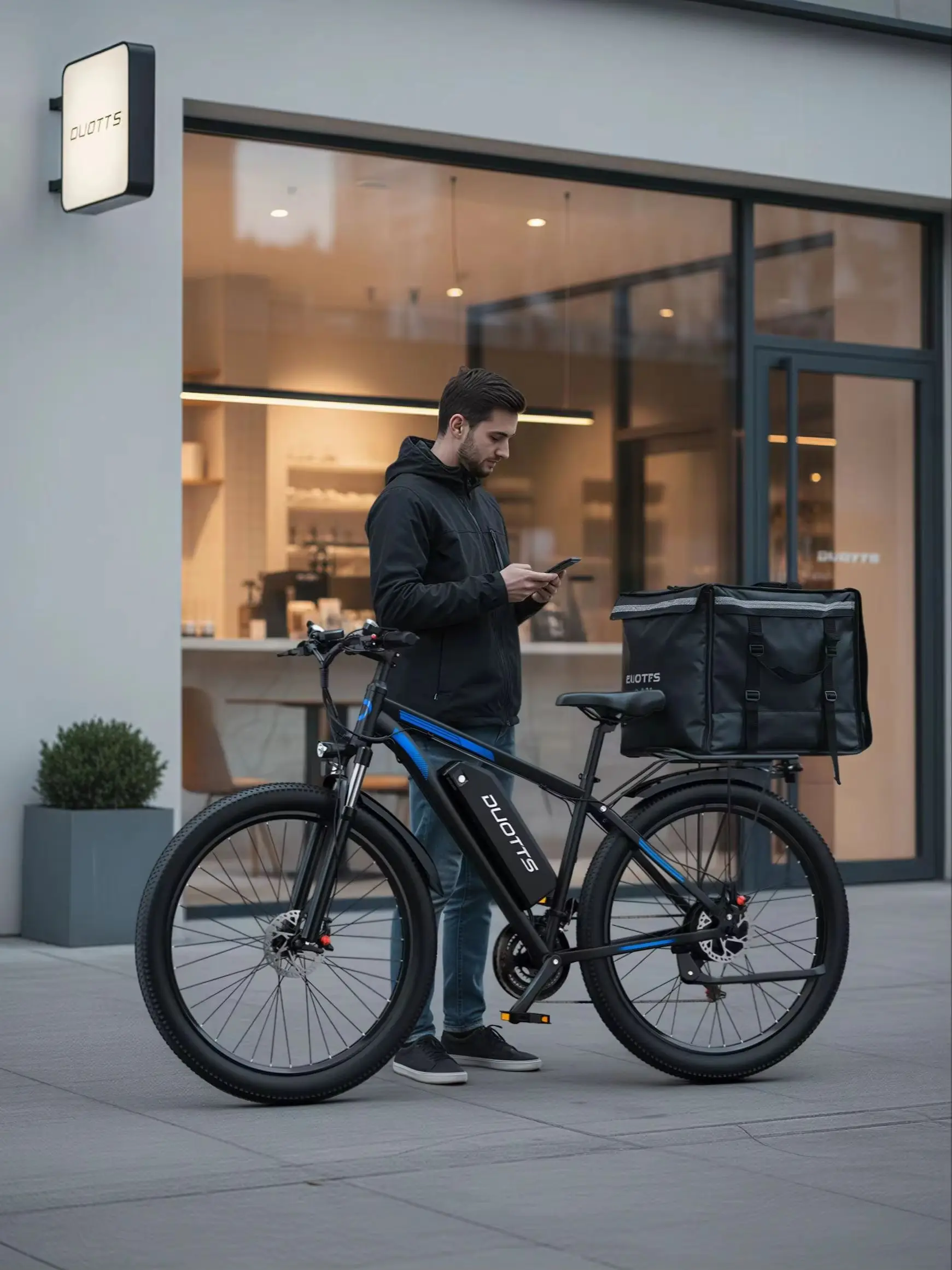 DUOTTS C29-L E-Bike 750W Motor 48V15AH Hochleistungs-Elektrofahrrad mit abnehmbarem Lithium-Akku, hydraulischer Bremse, APP-Funktion, für den Stadtverkehr, Höchstgeschwindigkeit 50 km/h, 29 Zoll,