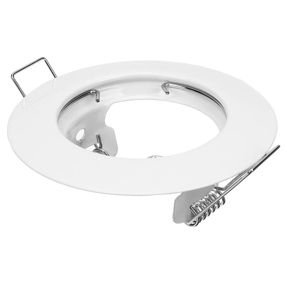 

1pcs Secure Fit White Square Recessed Light Diffuser Cover Trim Frame 50mm Opening Easy Replacement for LED Can Lights Bedroom