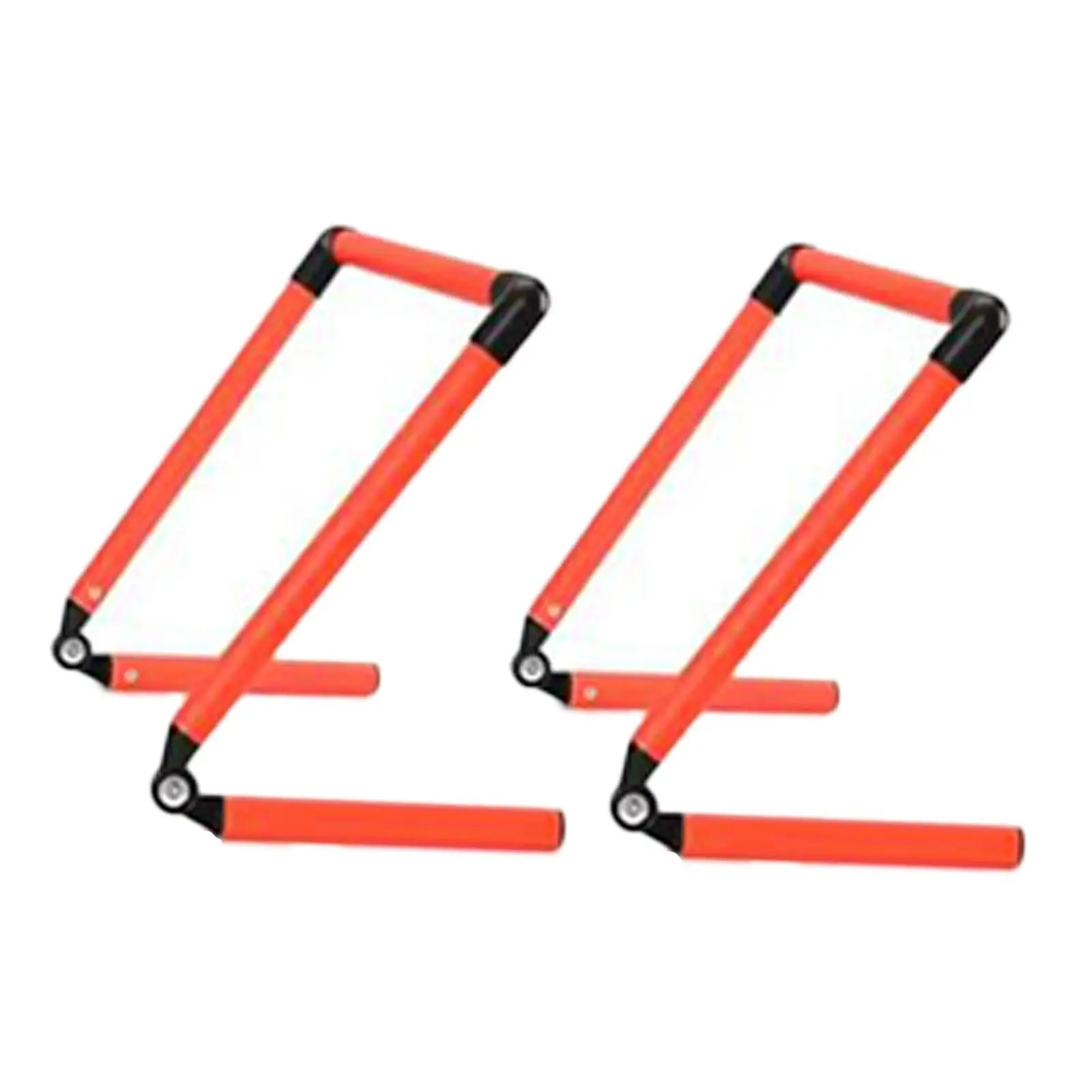 

2Pcs Agility Hurdles Speed Hurdles Plyometric Lightweight Speed Agility Training Equipments for Improves Strength Body Sports