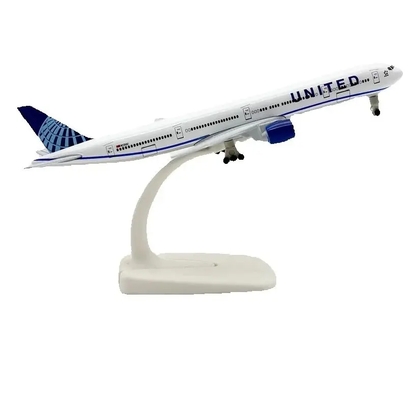 

777 модель самолета 20 см B777 United Airways сплав литой комплект самолета шасси игрушечный самолет для детей коллекция подарок
