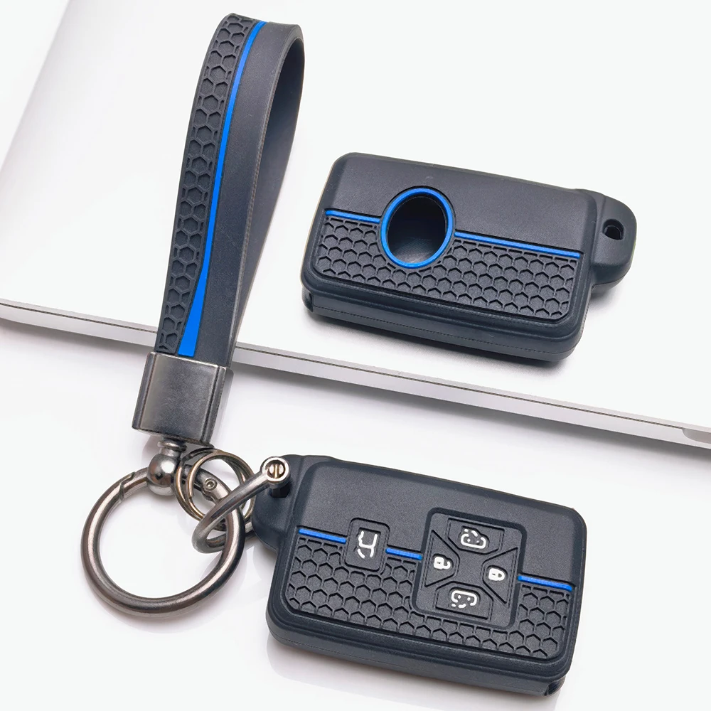 For Toyota Alphard Vellfire Previa Estima Isis Noah Voxy Key Shell With Ring Strap Stylish Durable