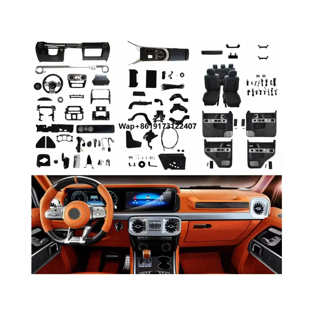Auto Modification Interior Conversion Upgrade Kits for Benz G W463 07-18 Upgrade to W464 G63 B-B style Latest Style Assembly